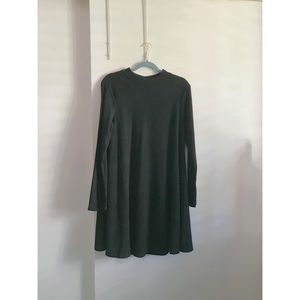 Black long sleeve dress